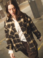 Gossia IceGO Shirt Jacket Jackets Brown checks