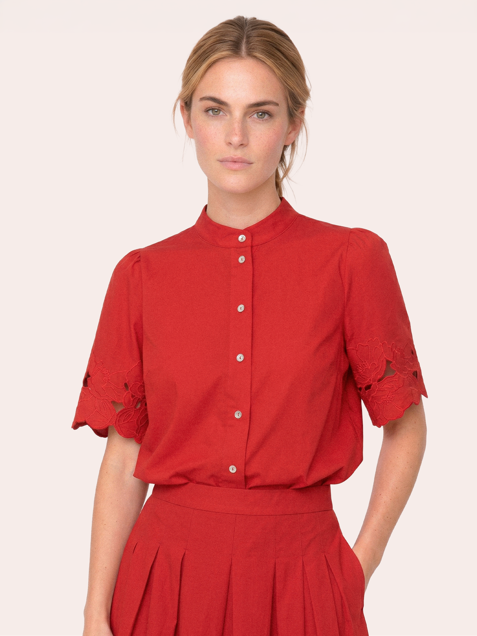 Gossia JeanieGO Blouse Bluser Red