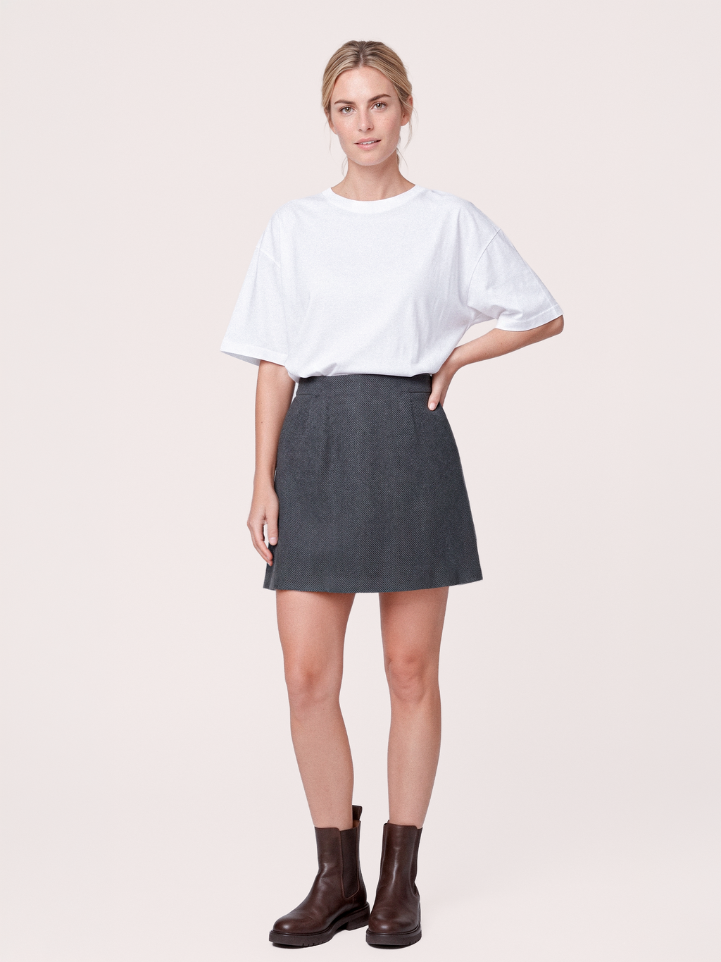Gossia JinGO Skirt Skirts Dark Grey