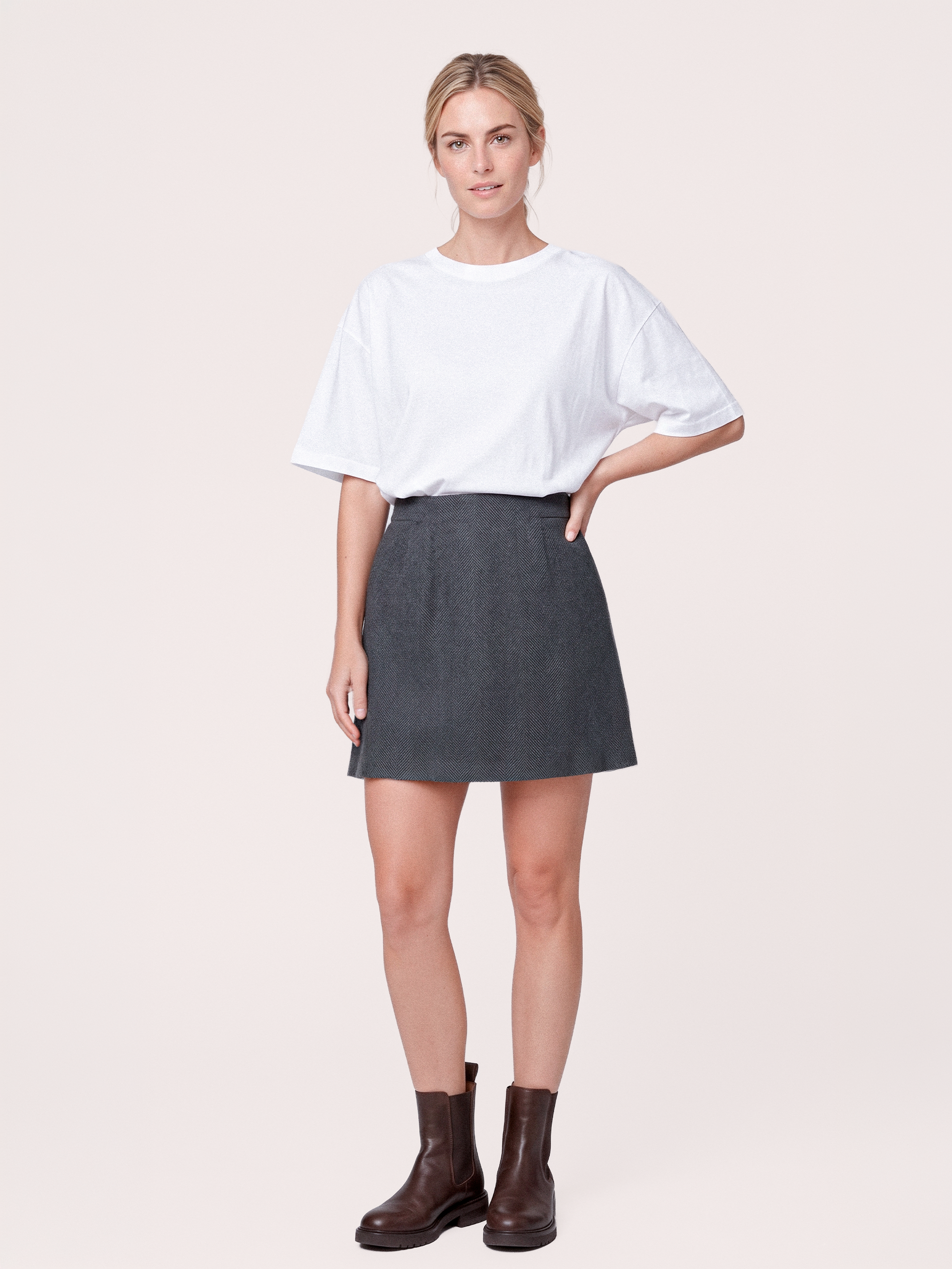 Gossia JinGO Skirt Skirts Dark Grey