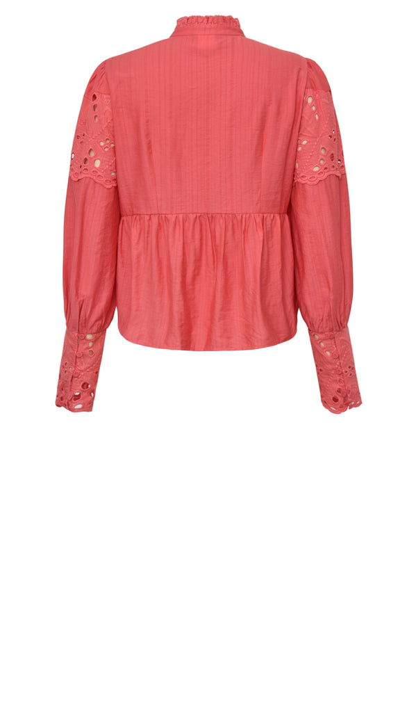 Gossia JolineGO Blouse Bluser Coral Sun