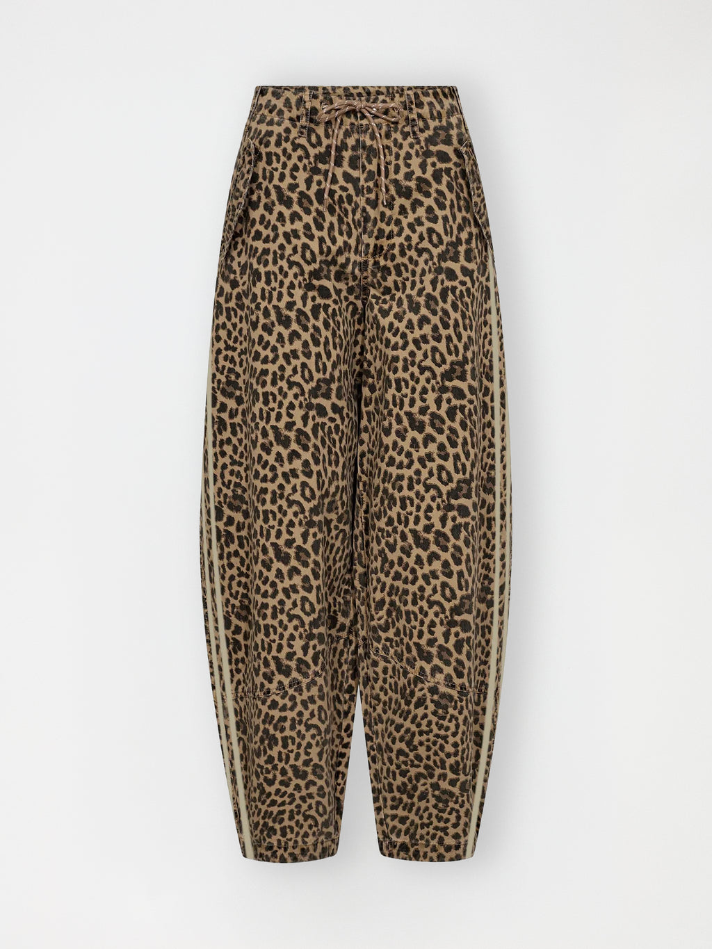Gossia JulietteGO Cargo Pants Pants Leopard Print/Cream Stripe