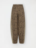 Gossia JulietteGO Cargo Pants Pants Leopard Print/Cream Stripe