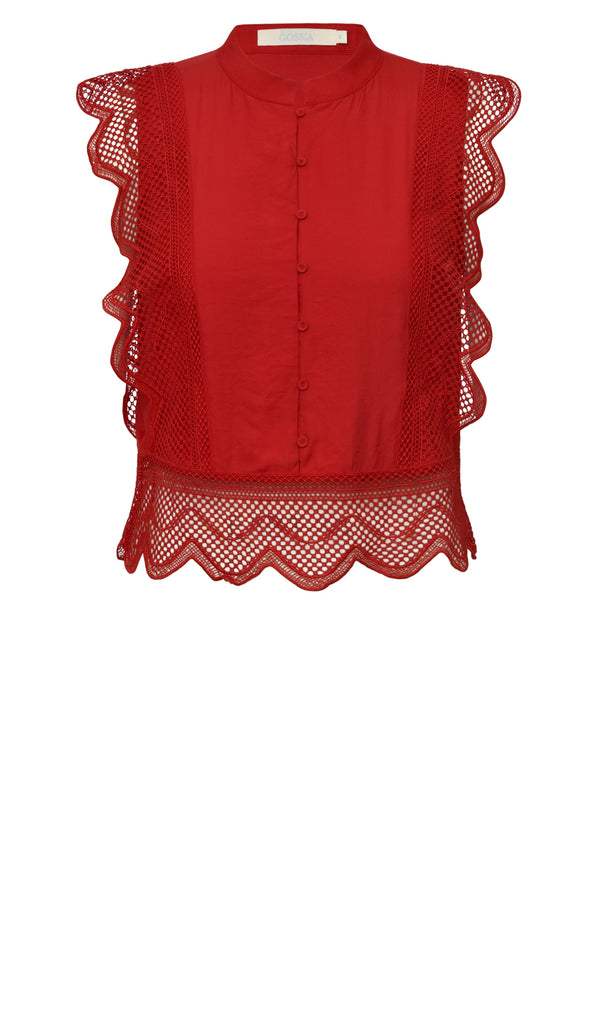 Gossia JulineGO Jo Blouse Bluser Red