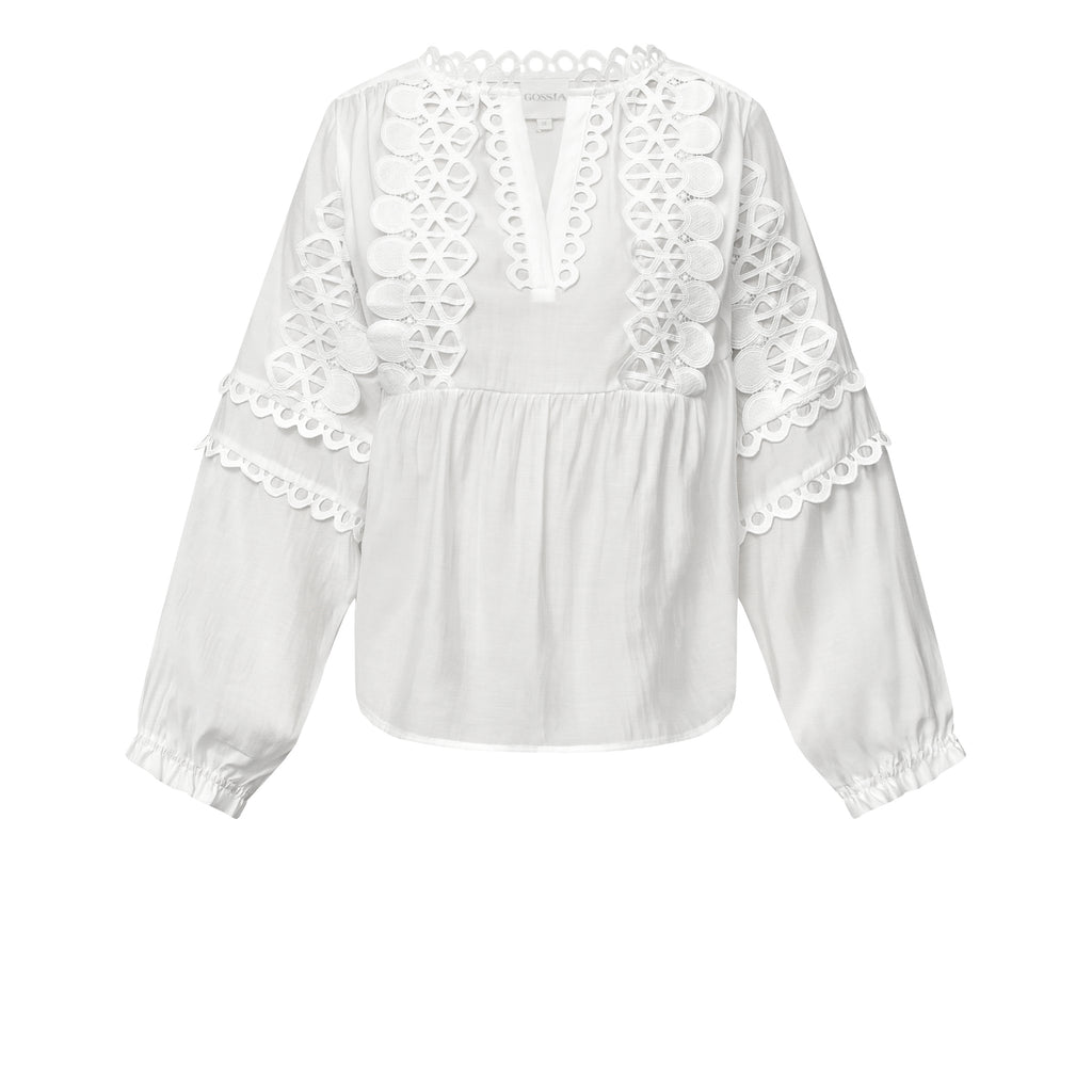 Gossia KaiaGO Lace Blouse Bluser Off-white