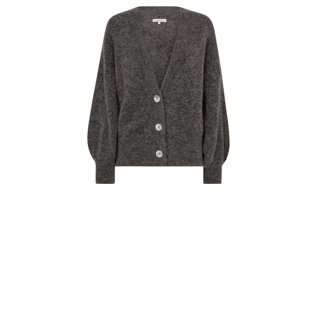 Gossia KalinaGO Cardigan Knit Cardigan Dark Grey