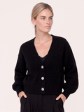 Gossia KalinaGO Cardigan Strik Cardigan Black
