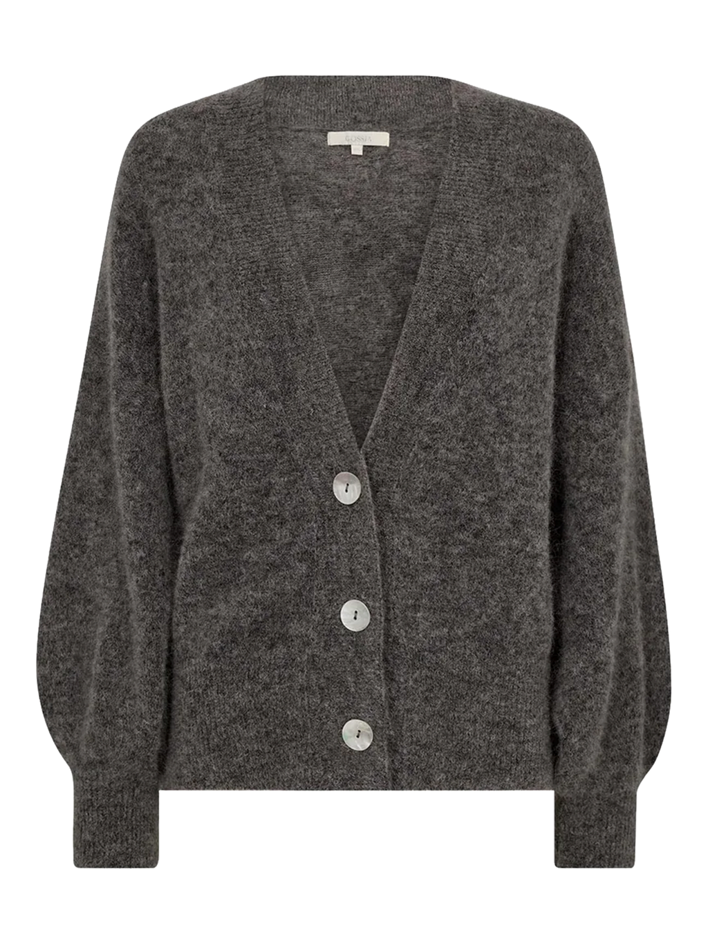 Gossia KalinaGO Cardigan Strik Cardigan Dark Grey