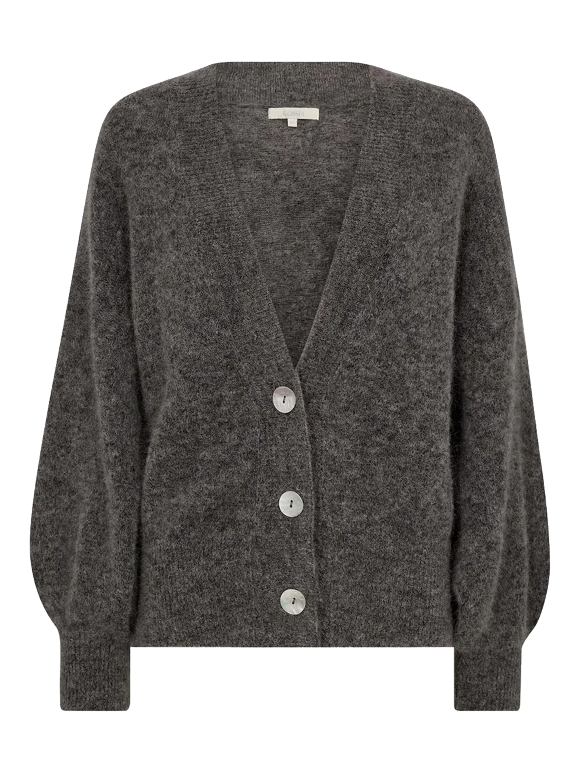 Gossia KalinaGO Cardigan Strik Cardigan Dark Grey