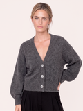 Gossia KalinaGO Cardigan Strik Cardigan Dark Grey