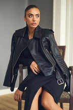 Gossia KarmaGO Biker Jacket Jackets Black