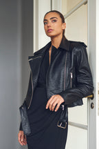 Gossia KarmaGO Biker Jacket Jackets Black