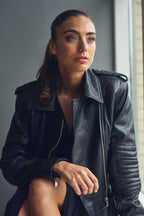 Gossia KarmaGO Biker Jacket Jackets Black