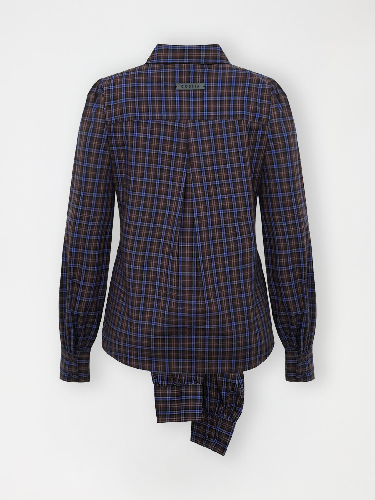Gossia KassiaGO Shirt Shirts Blue / Brown Checks
