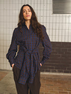 Gossia KassiaGO Shirt Shirts Blue / Brown Checks