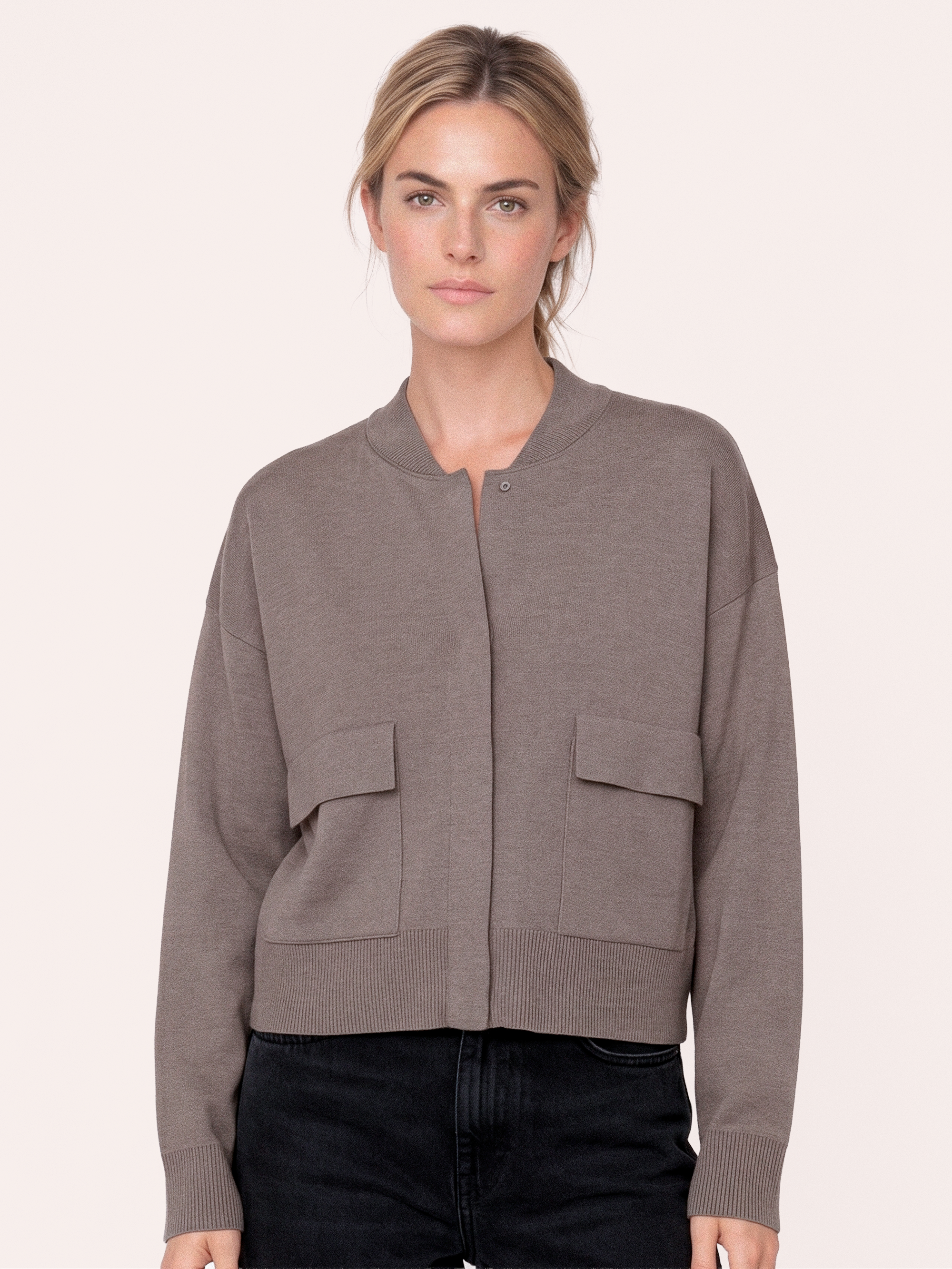 Gossia KataGO Cardigan Strik Cardigan Nugga Melange