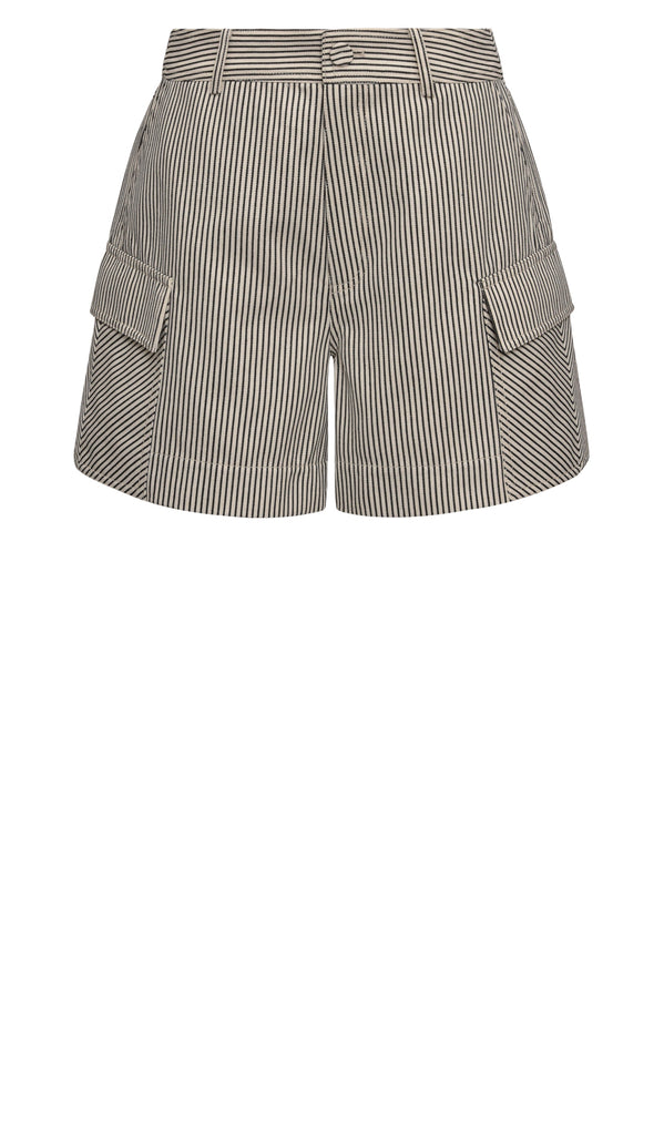 Gossia KesaGO Shorts Shorts Off-white/Black Stripes