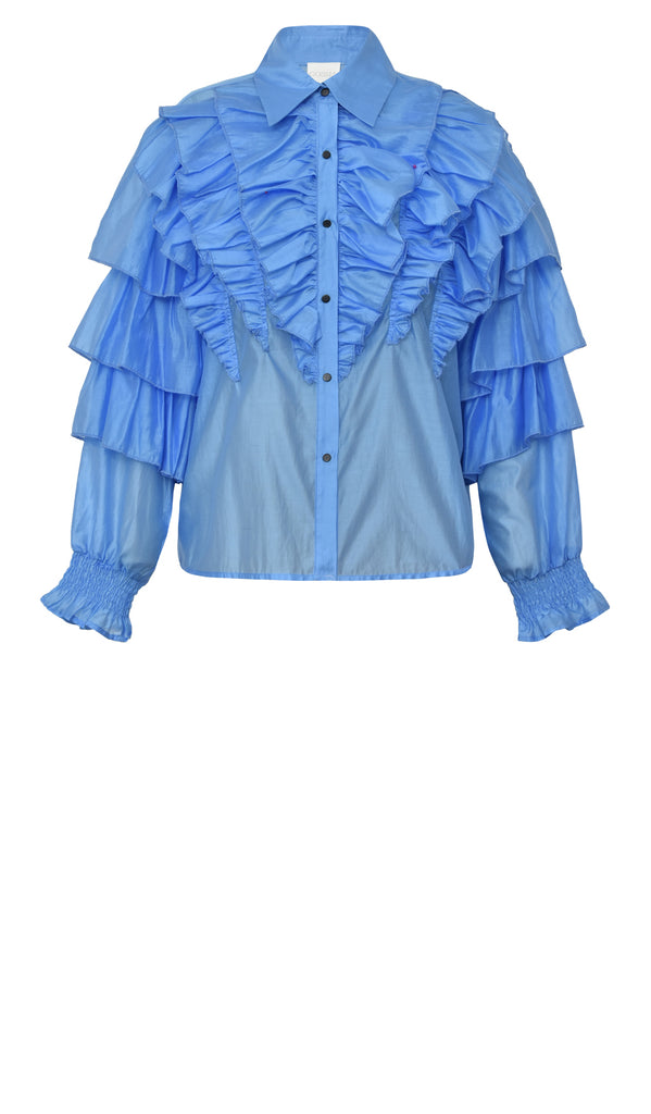 Gossia KimmiGO Shirt Skjorter Blue