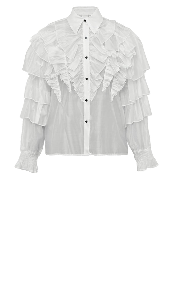 Gossia KimmiGO Shirt Skjorter Off-white