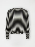 Gossia KinneGO Blouse Bluser Black Stripes