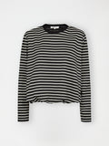 Gossia KinneGO Blouse Bluser Black Stripes