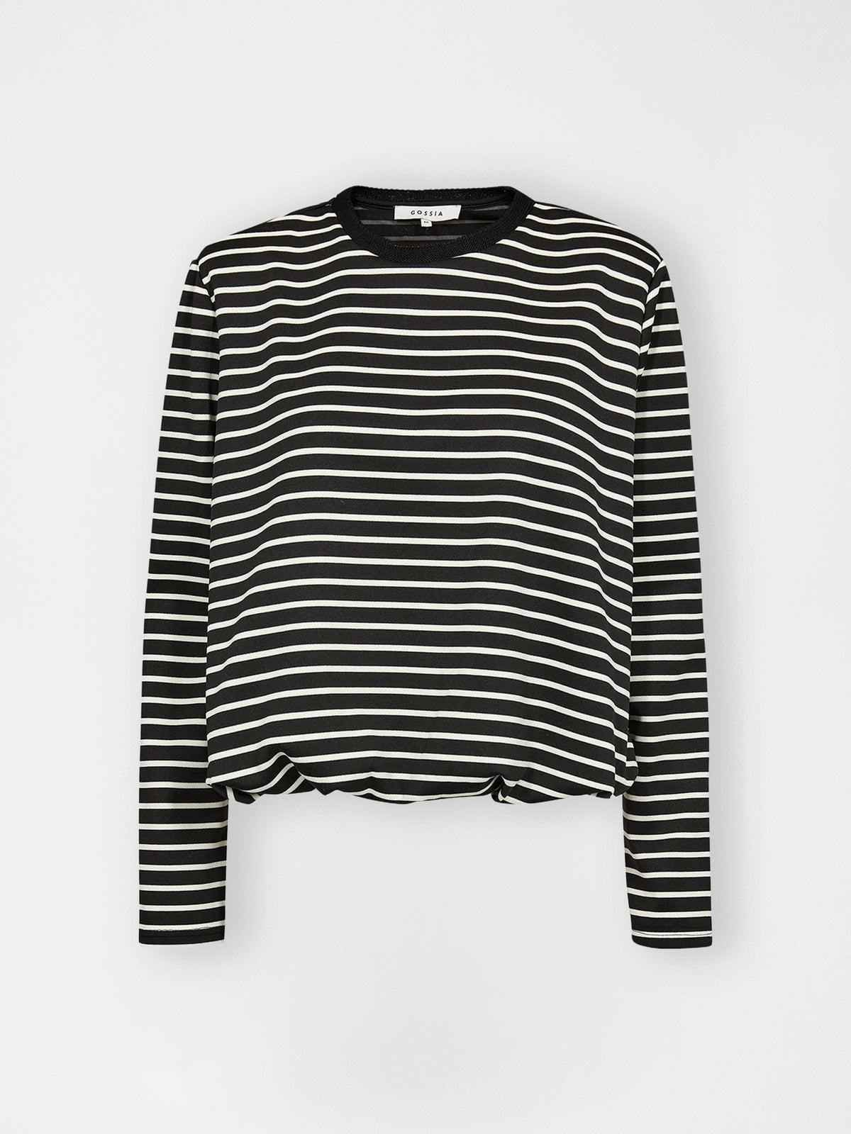 Gossia KinneGO Blouse Bluser Black Stripes