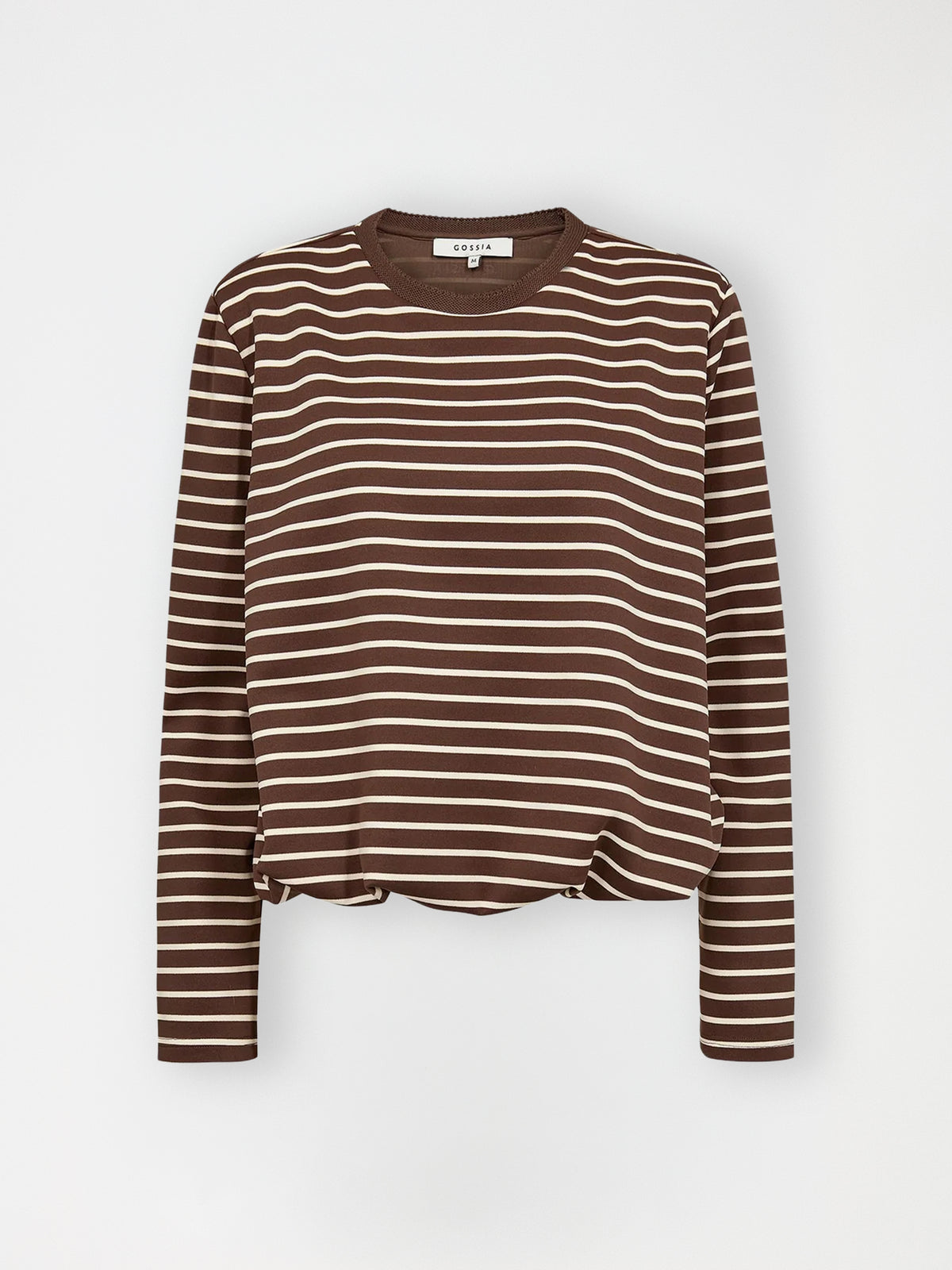 Gossia KinneGO Blouse Bluser Brown Stripes