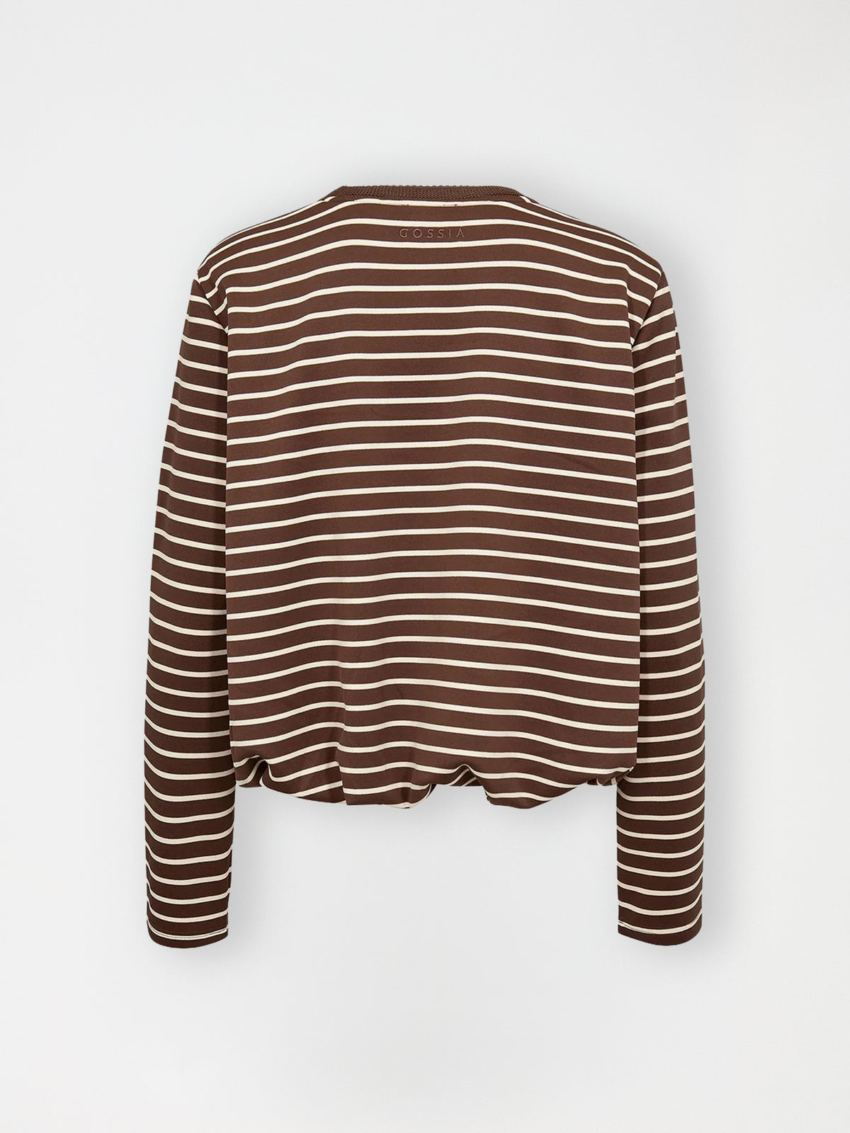 Gossia KinneGO Blouse Bluser Brown Stripes