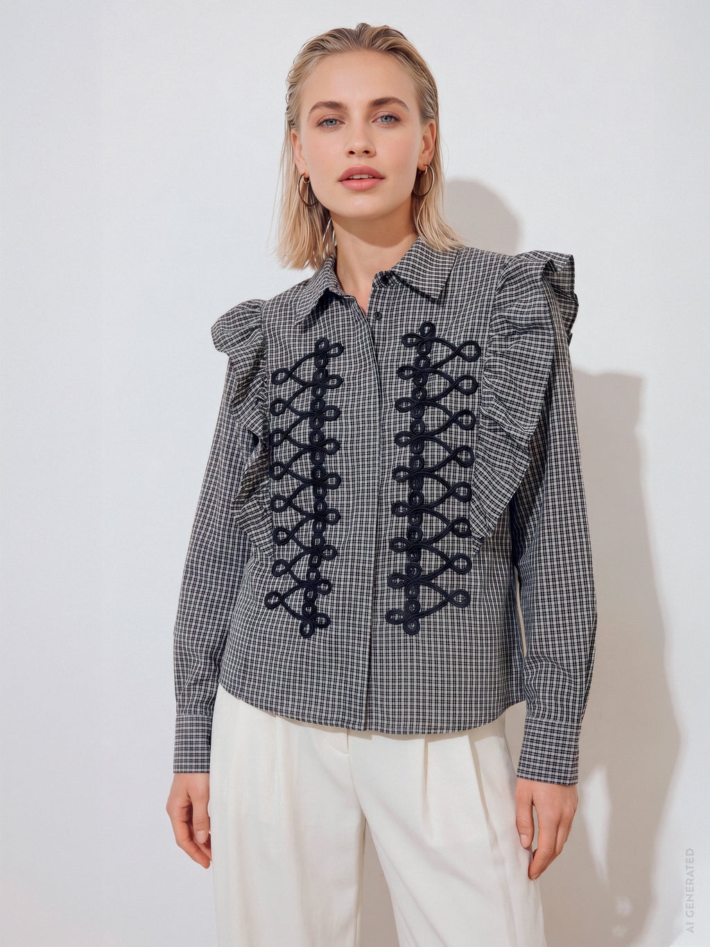 Gossia KiriGO Shirt Shirts Black Checks