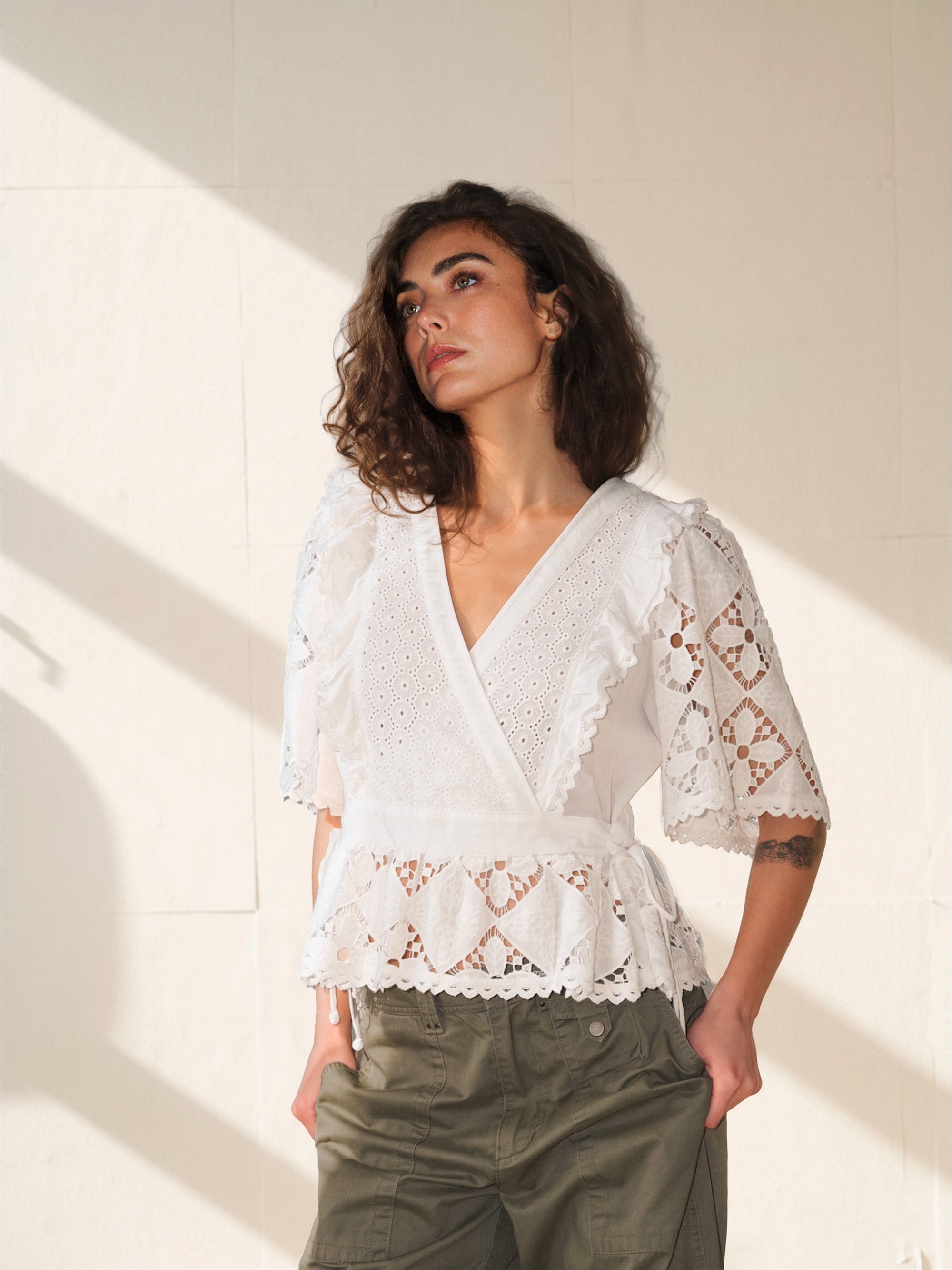 Gossia LanaGO Blouse Bluser White
