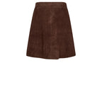 Gossia LaraGO Skirt Skirts Brown Suede