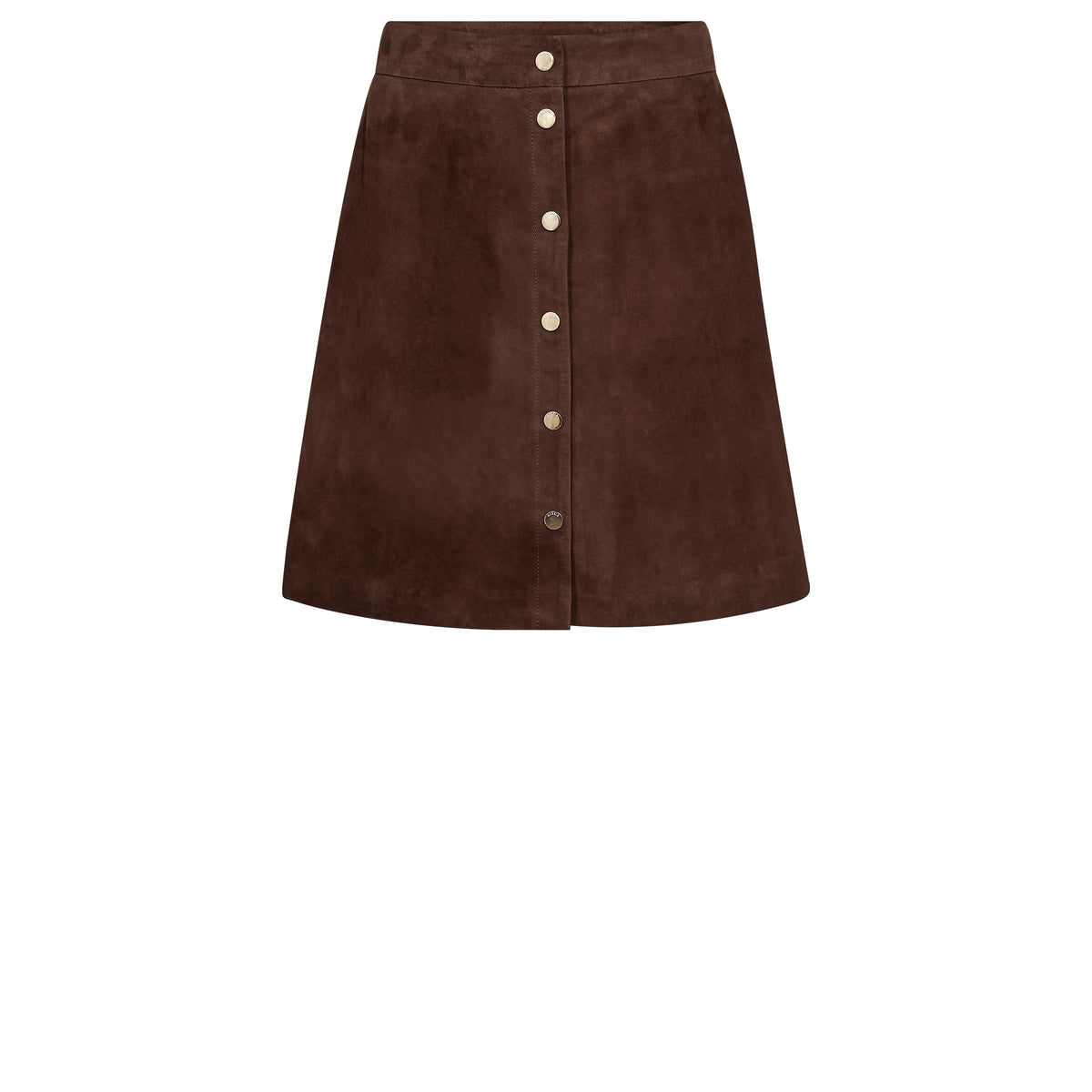 Gossia LaraGO Skirt Skirts Brown Suede