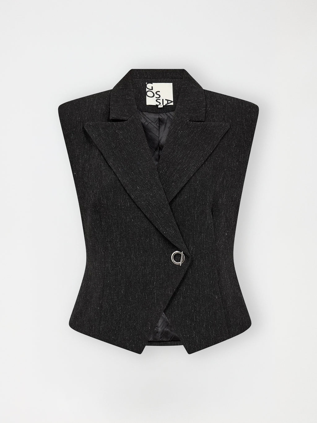 Gossia LianaGO Waistcoat Vests Black Melange
