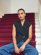 Gossia LianaGO Waistcoat Vests Black Melange