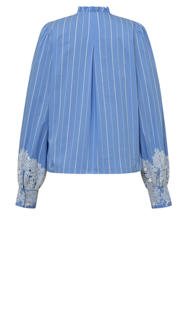 Gossia LiwGO Shirt Skjorter Blue Striped