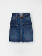 Gossia LizGO Skirt Skirts Dark Blue Wash