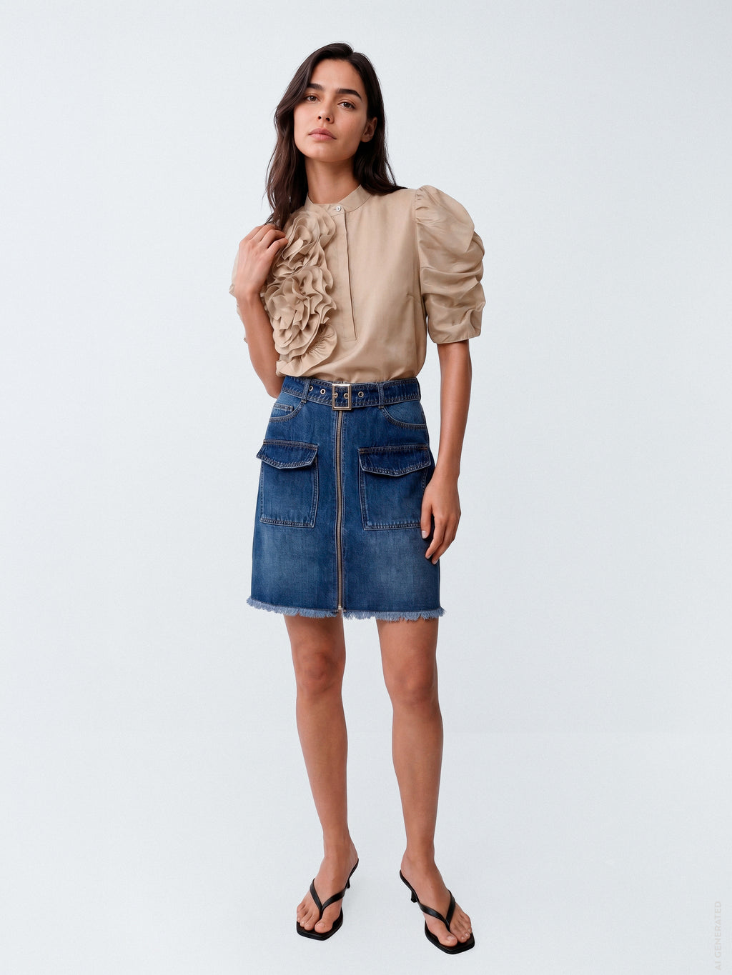 Gossia LizGO Skirt Skirts Dark Blue Wash