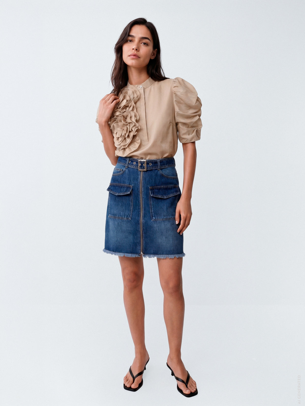 Gossia LizGO Skirt Skirts Dark Blue Wash