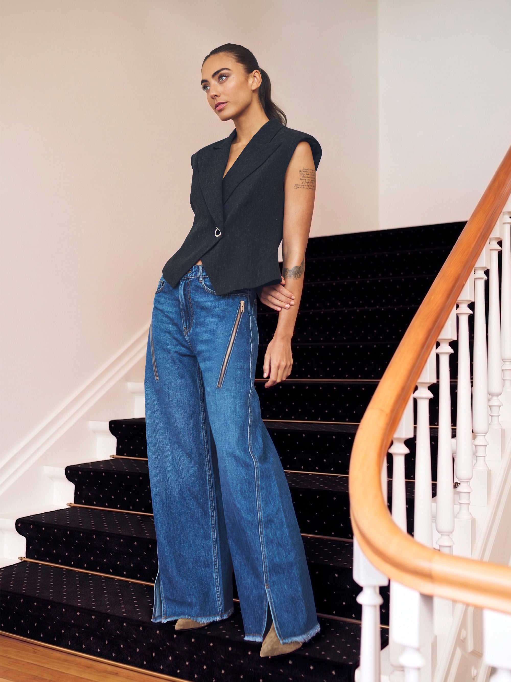 Gossia LizzaGO Jeans Pants Dark Blue Wash