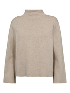 Gossia LoloGO Jumper Striktrøje Creme Kit Melange