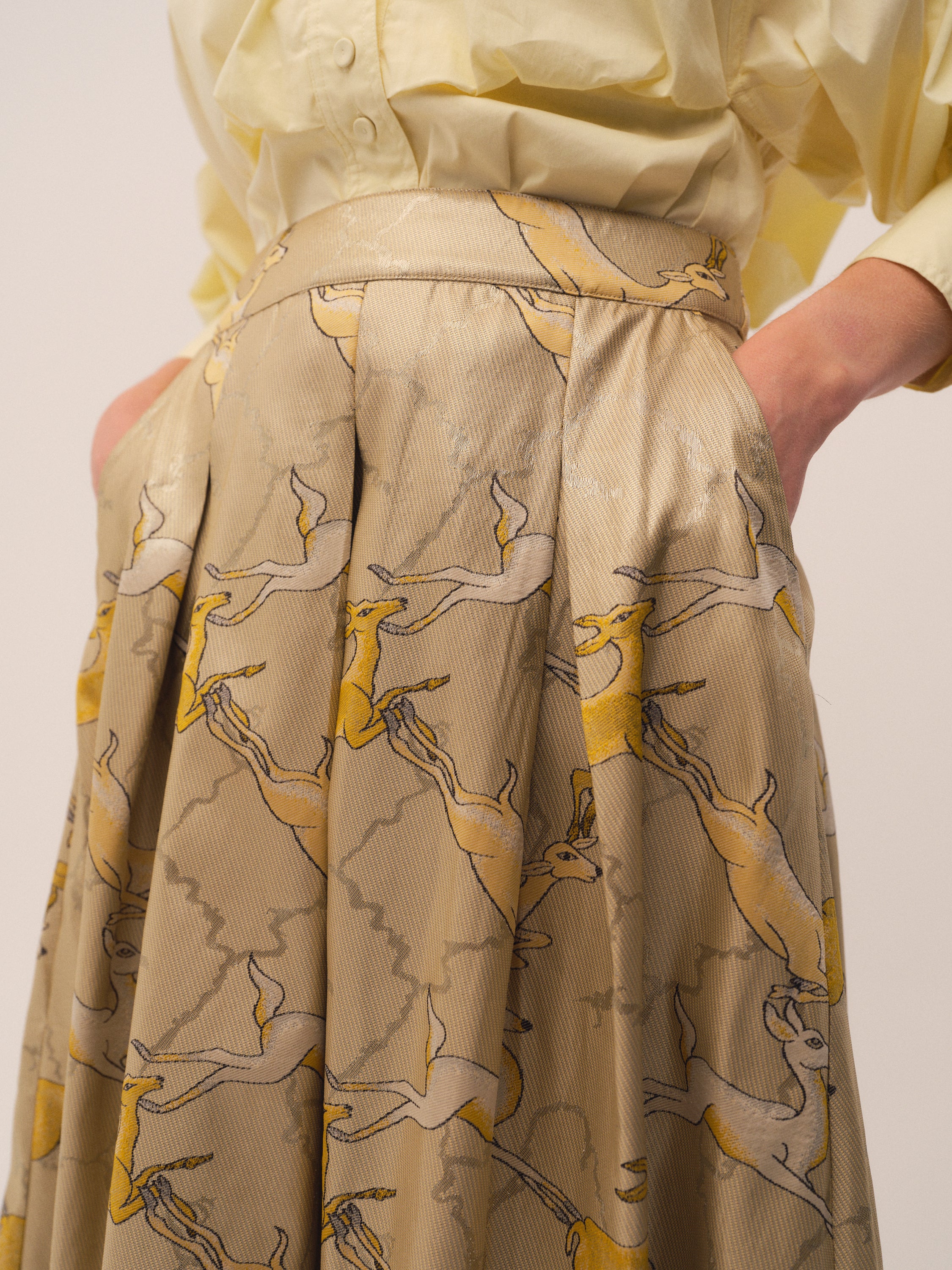 Gossia LovisaGO Jo Skirt Skirts Soft Lemon Mix