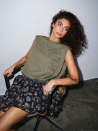 Gossia LuanaGO Tee Tops Dusty Green