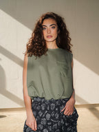 Gossia LuanaGO Tee Tops Dusty Green