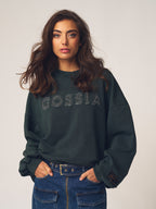 Gossia LyzetteGO Sweat Sweatshirts Black washed