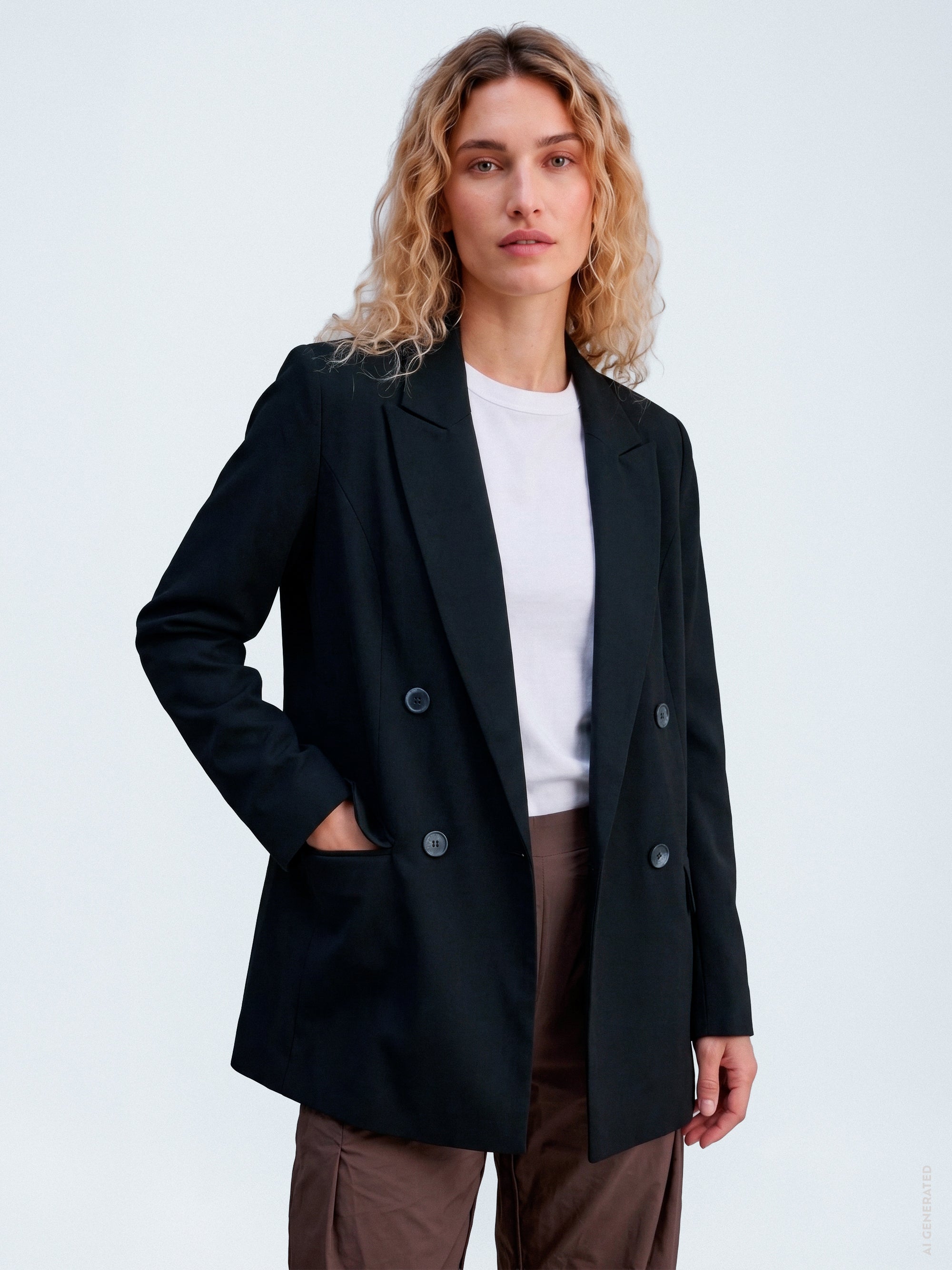 Gossia Magga Blazer Blazere Black