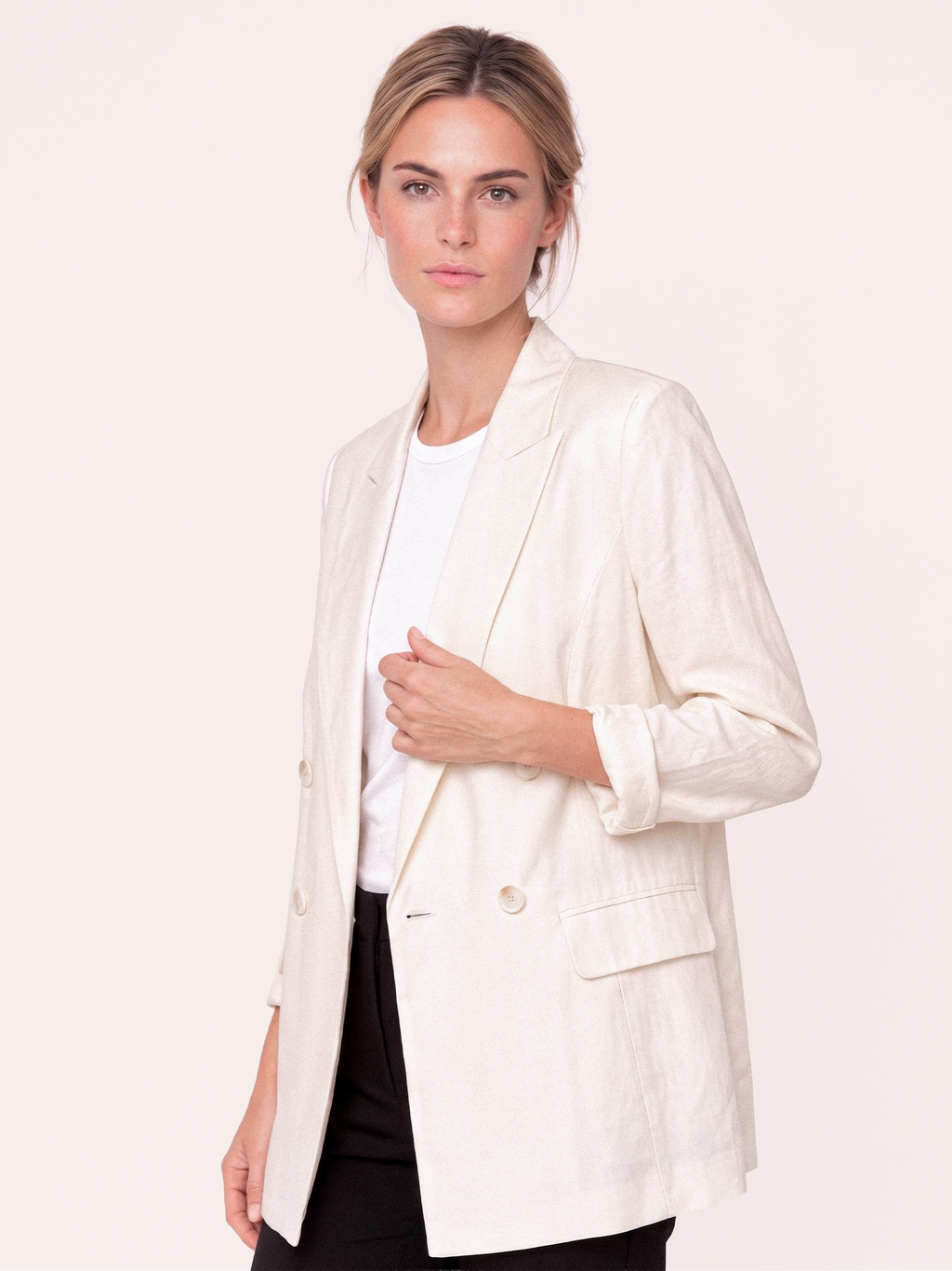 Gossia Magga Blazer Blazere Creme