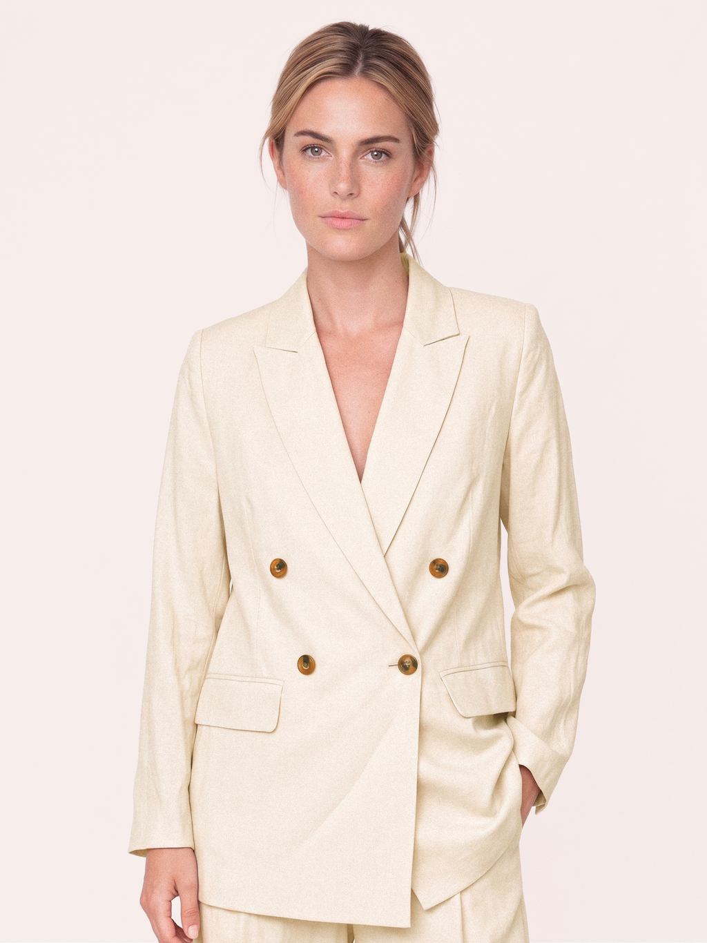 Gossia Magga Blazer Blazere Sand