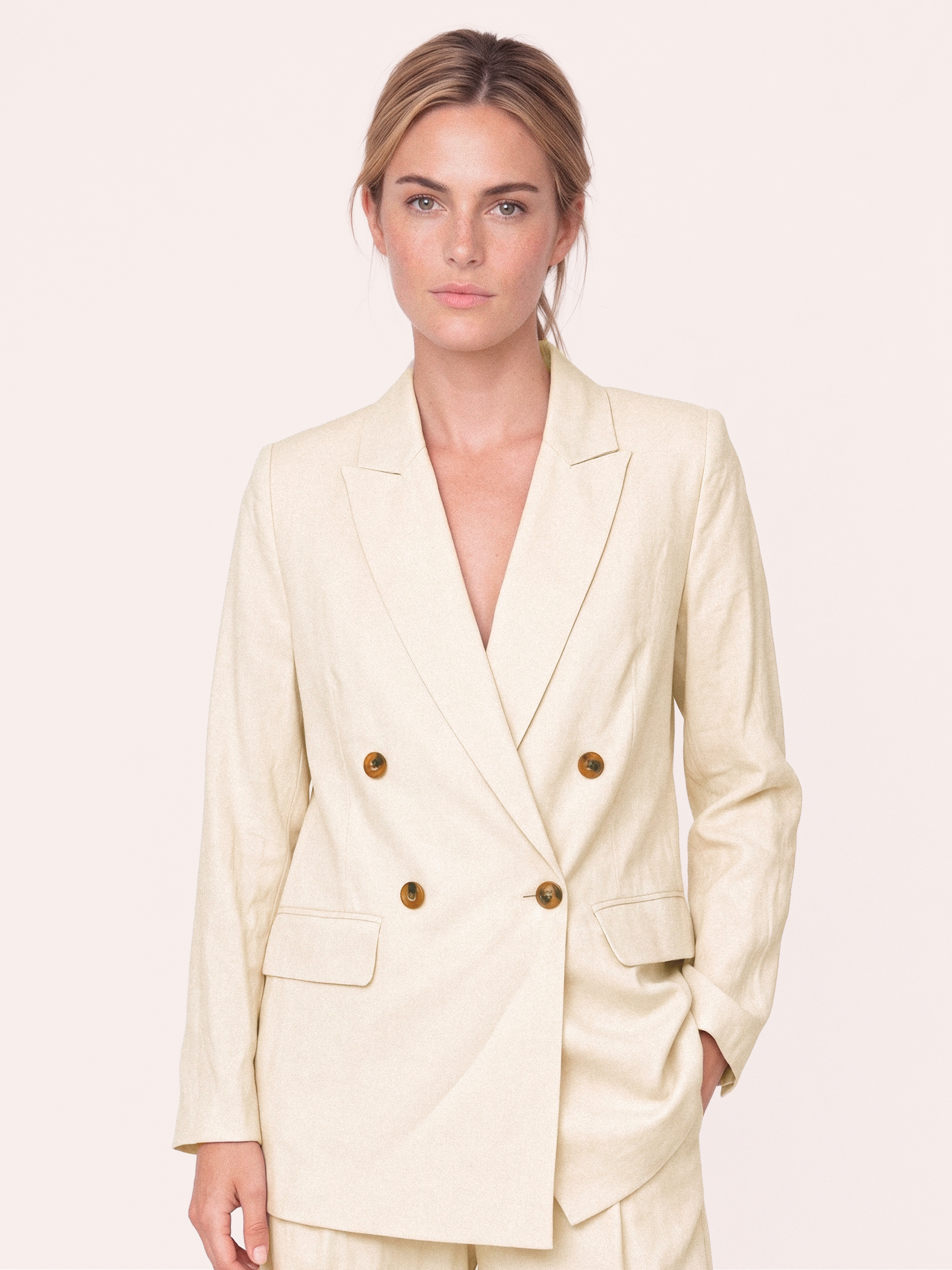 Gossia Magga Blazer Blazere Sand