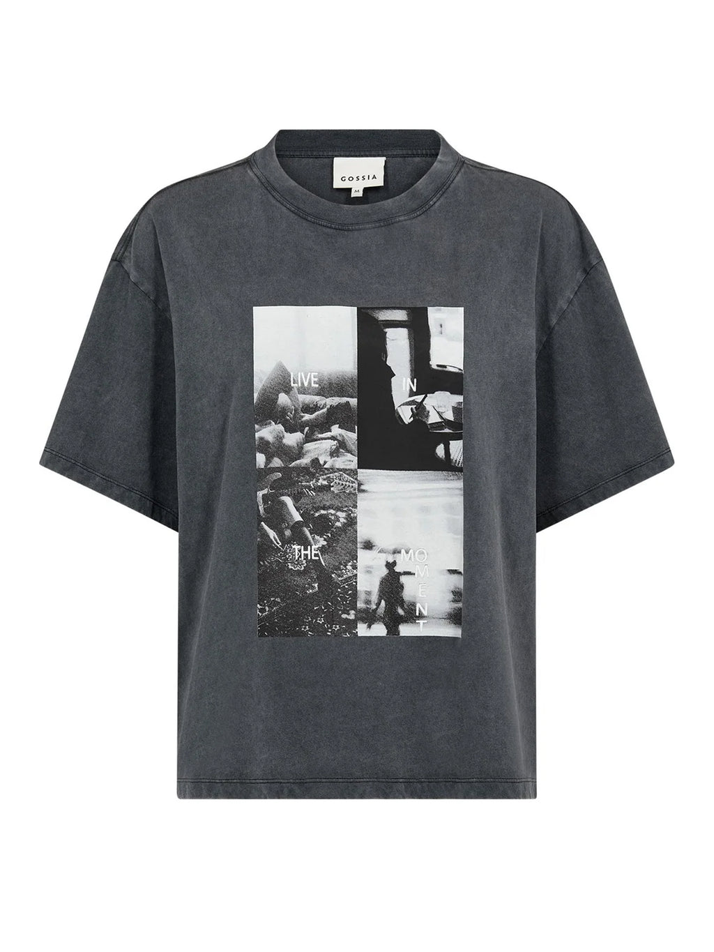 Gossia MaggieGO Tee T-Shirt Black washed