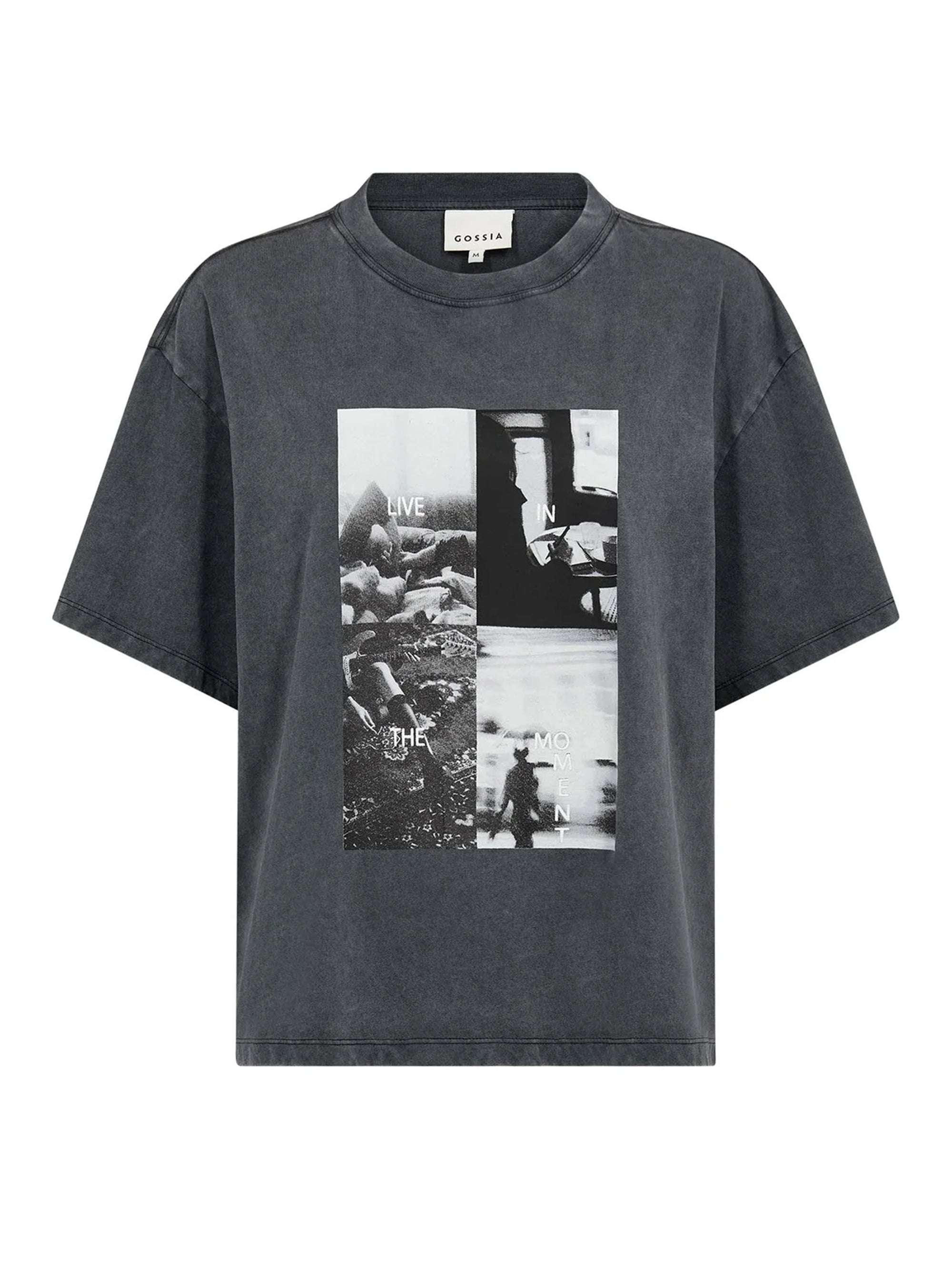 Gossia MaggieGO Tee T-Shirt Black washed